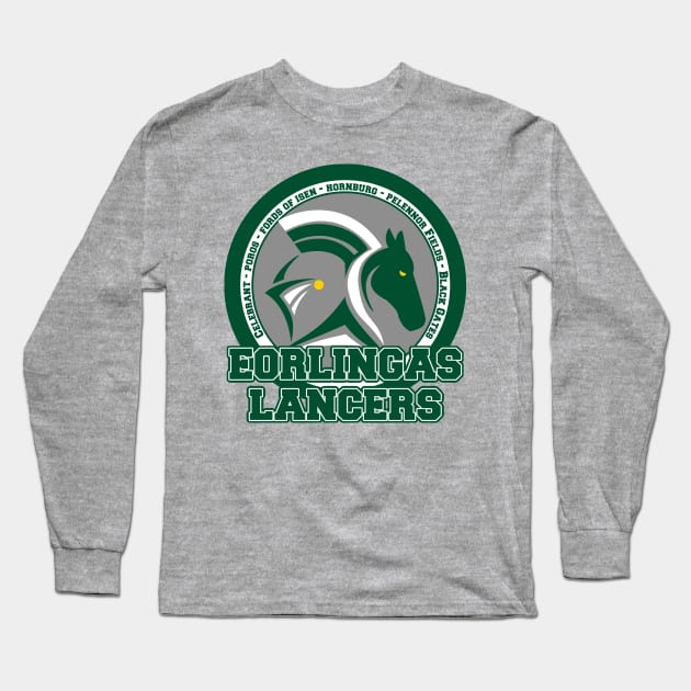 Eorlingas Lancers Long Sleeve T-Shirt by KorriganDu